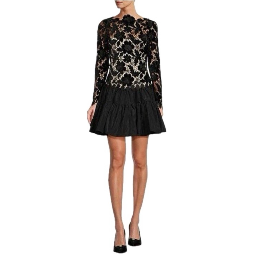 Antonio Melani | Gemma Lace Taffeta Mini Dress NWT